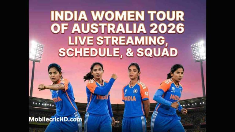 India Women's Tour of Australia 2026 Squad, Schedule, & Live Streaming Info