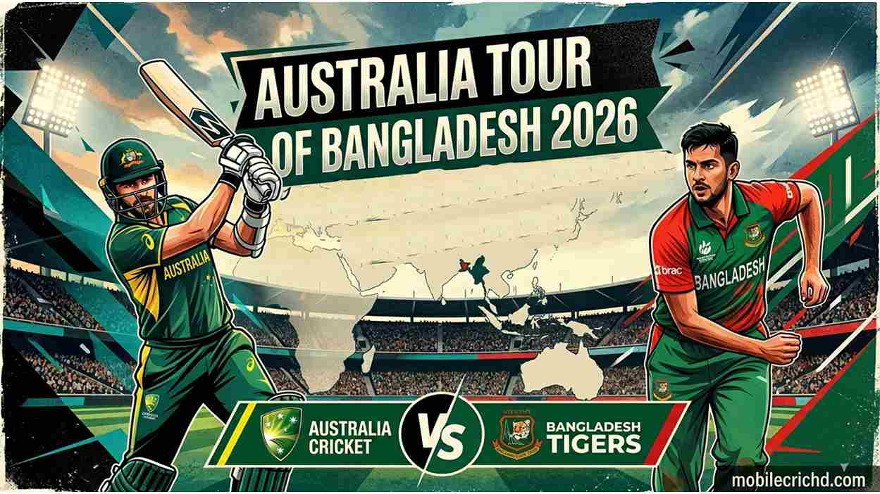 Australia vs Bangladesh 2026 Live Streaming