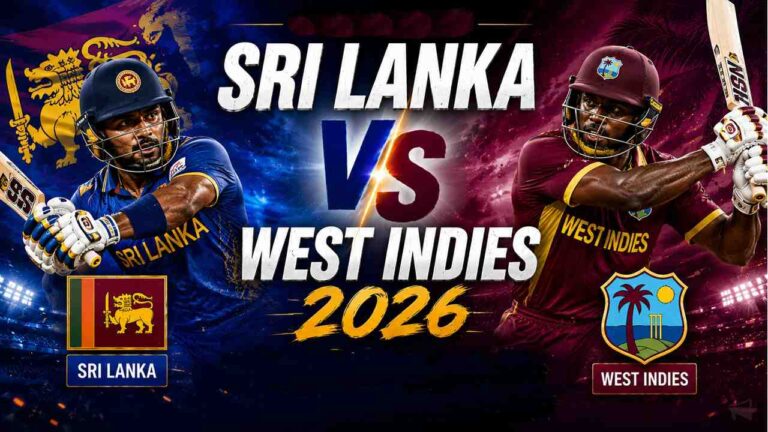 Sri Lanka vs West Indies 2026 Live Streaming & TV Channels